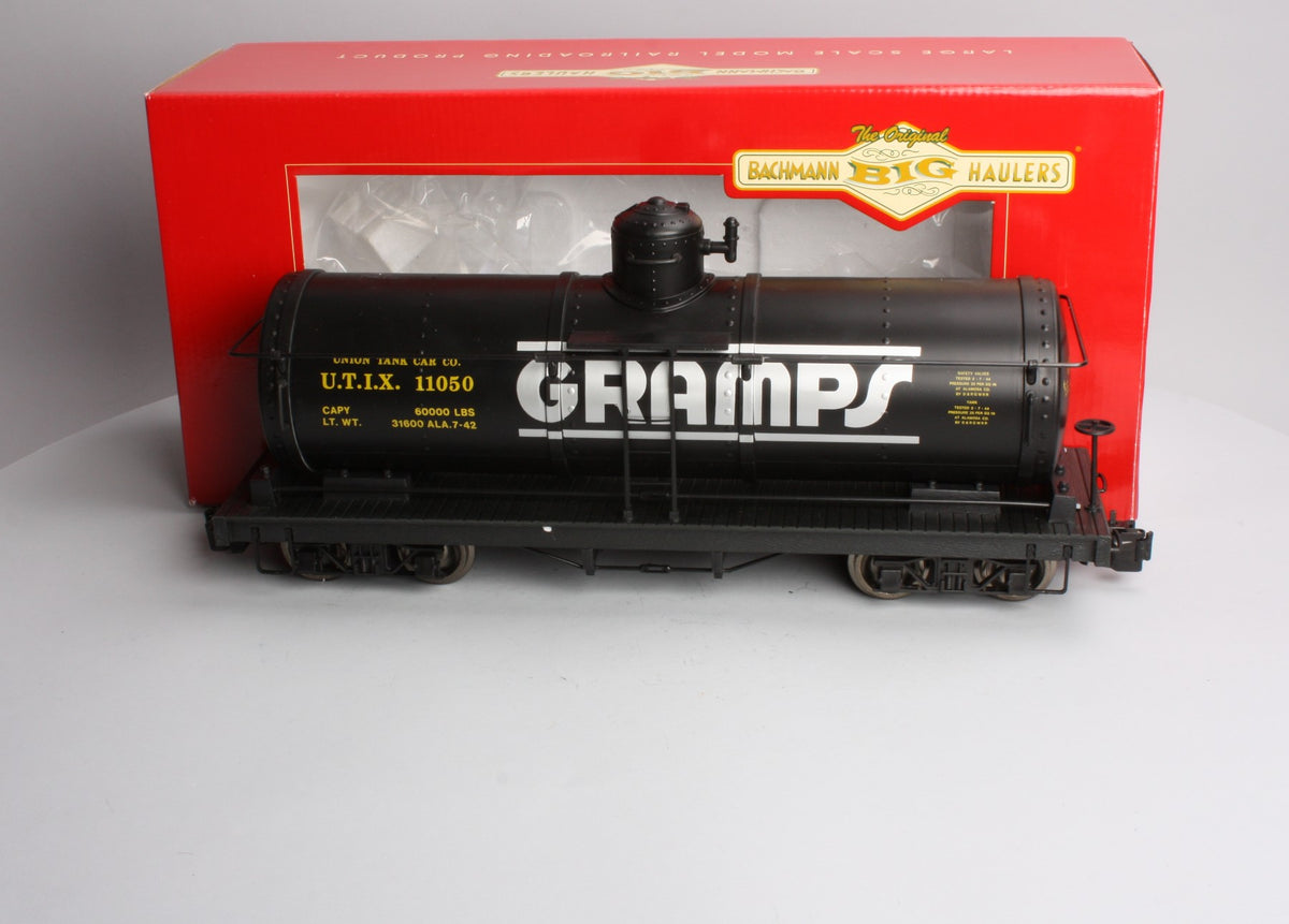 Bachmann 93445 G Gramps Single Dome Tank Car #11050 - Metal Wheels LN/Box