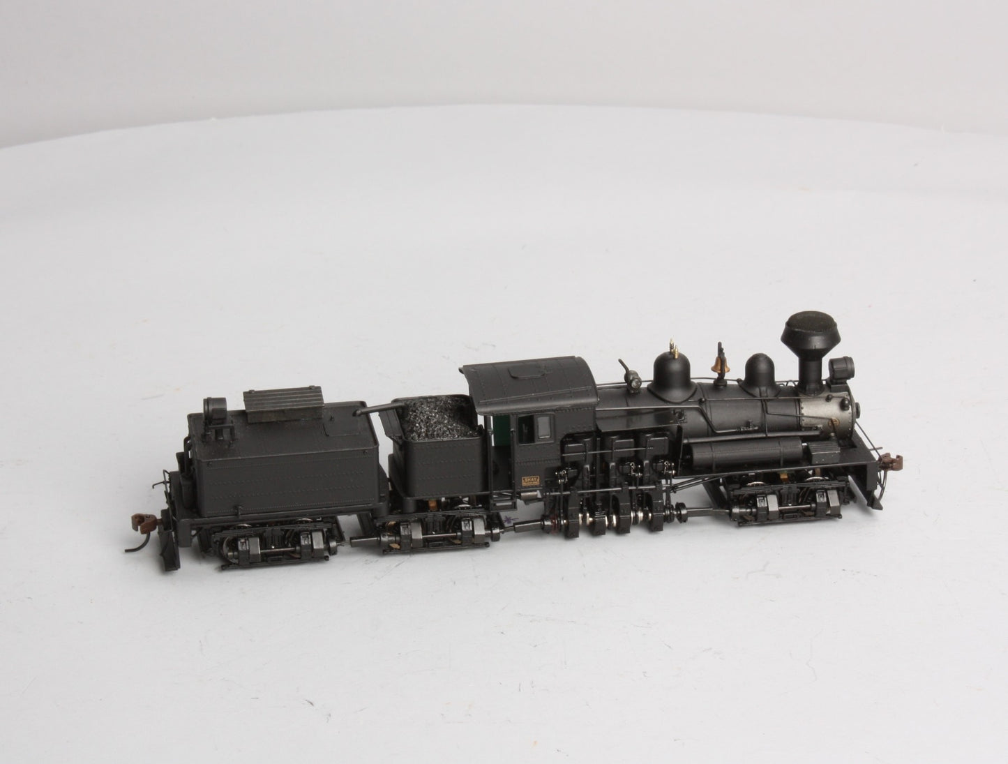 Bachmann 81902 HO Unlettered 80-Ton 3 Truck Shay with Steel Cab NIB