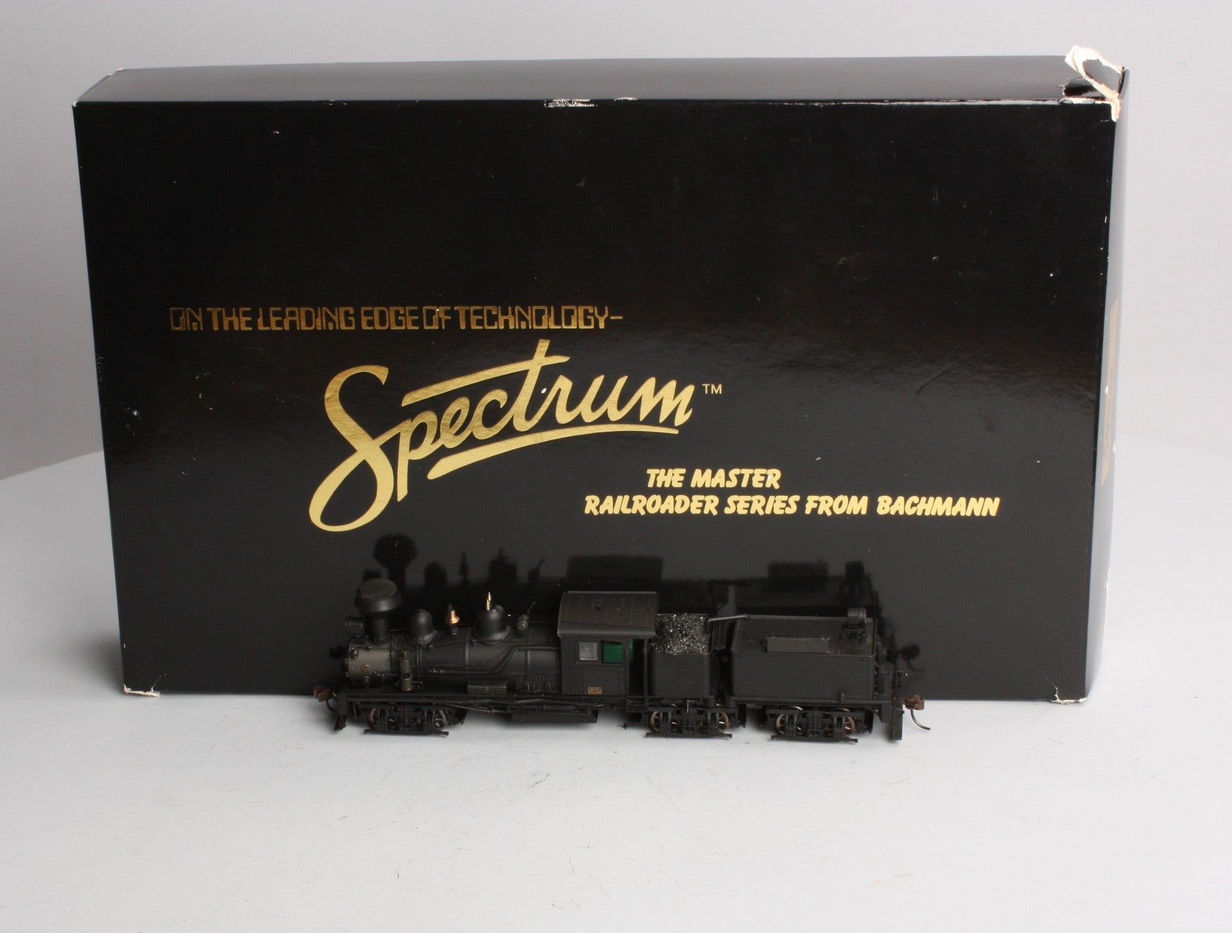 Bachmann 81902 HO Unlettered 80-Ton 3 Truck Shay with Steel Cab NIB