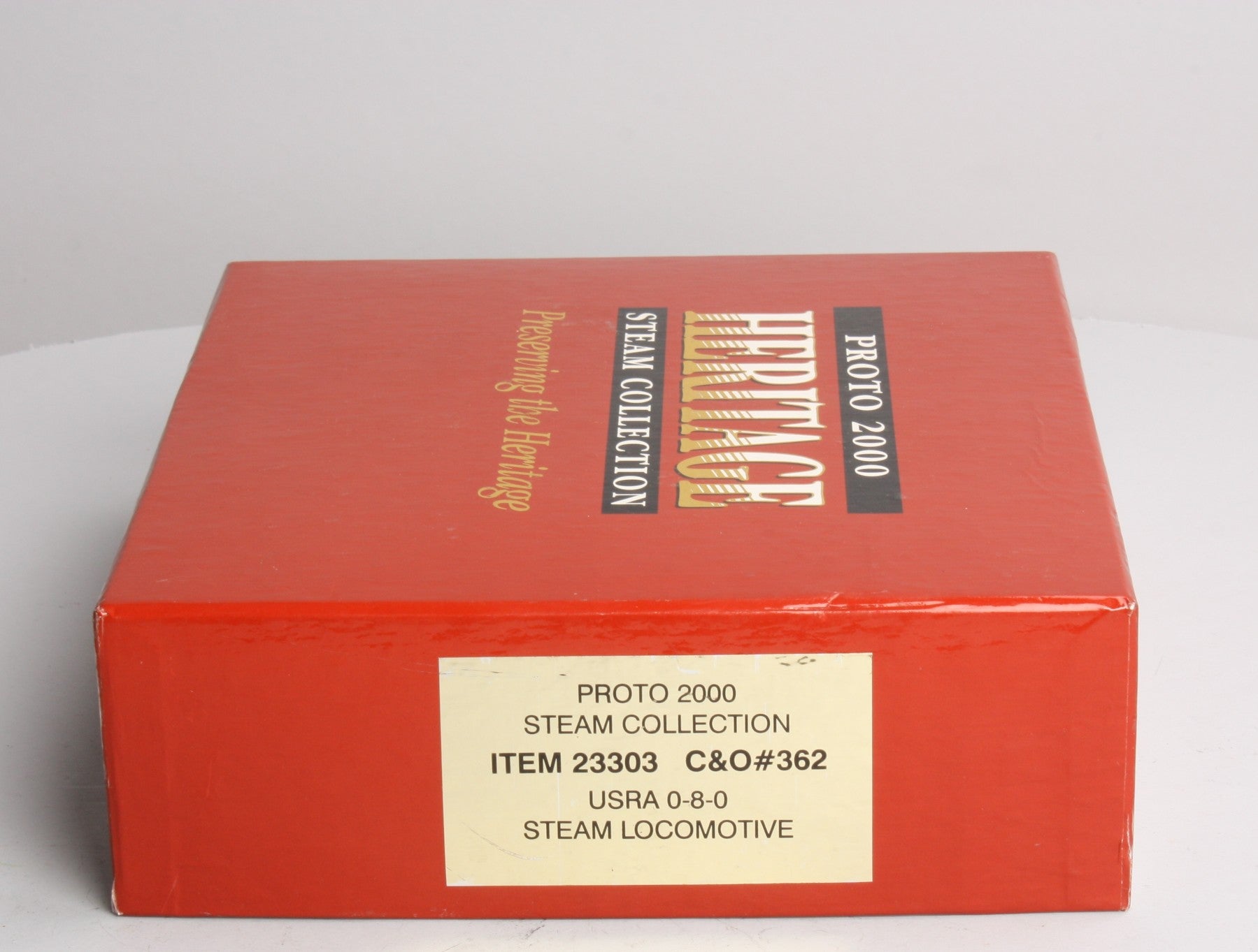 Proto 2000 23303 HO Chesapeake & Ohio USRA 0-8-0 Steam Locomotive & Tender #362 LN/Box