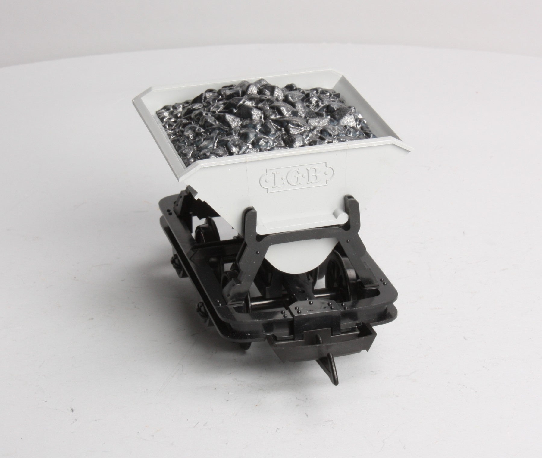 LGB 4143 G Scale Short Gray Coal Dump Car LN/Box