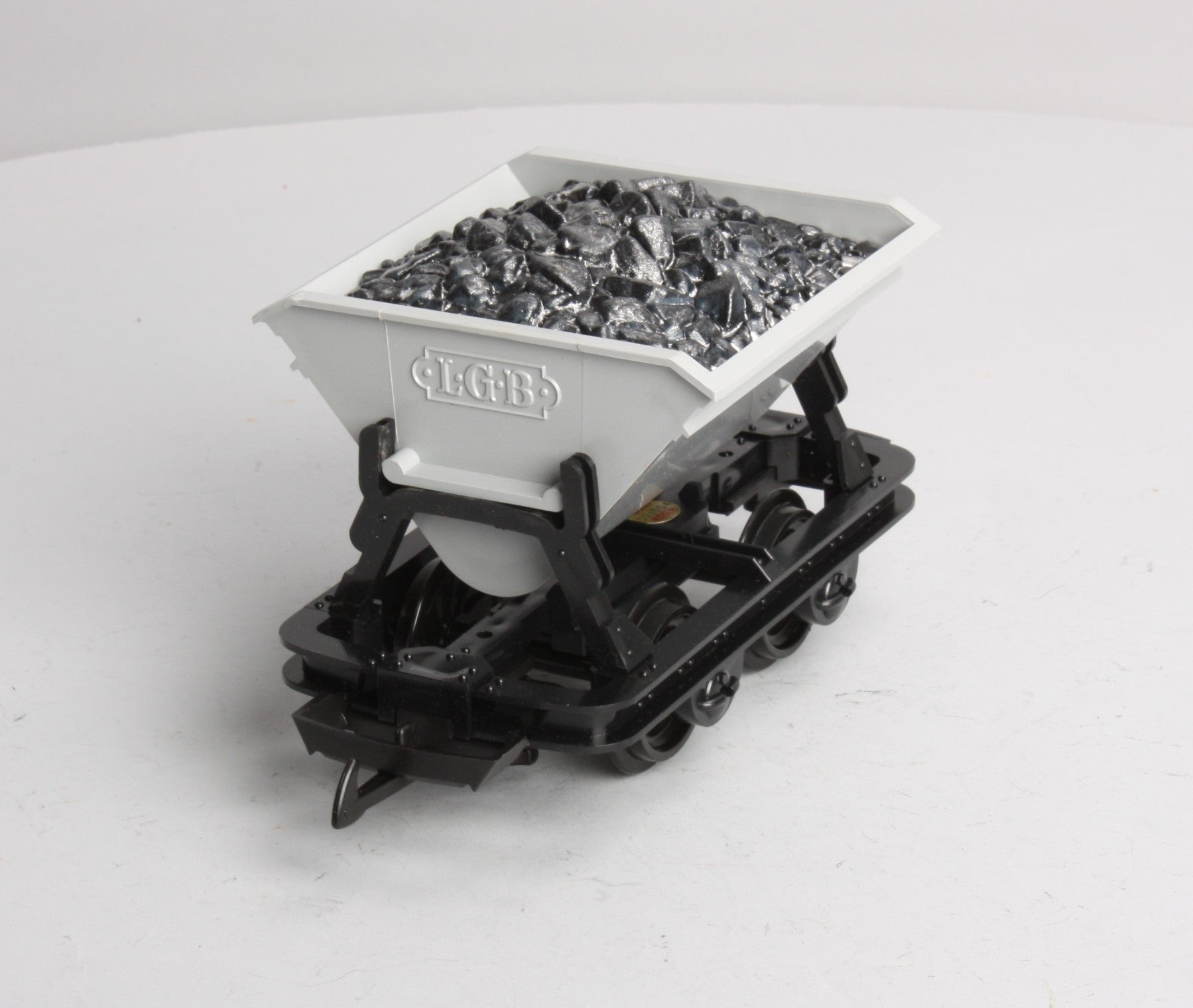 LGB 4143 G Scale Short Gray Coal Dump Car LN/Box