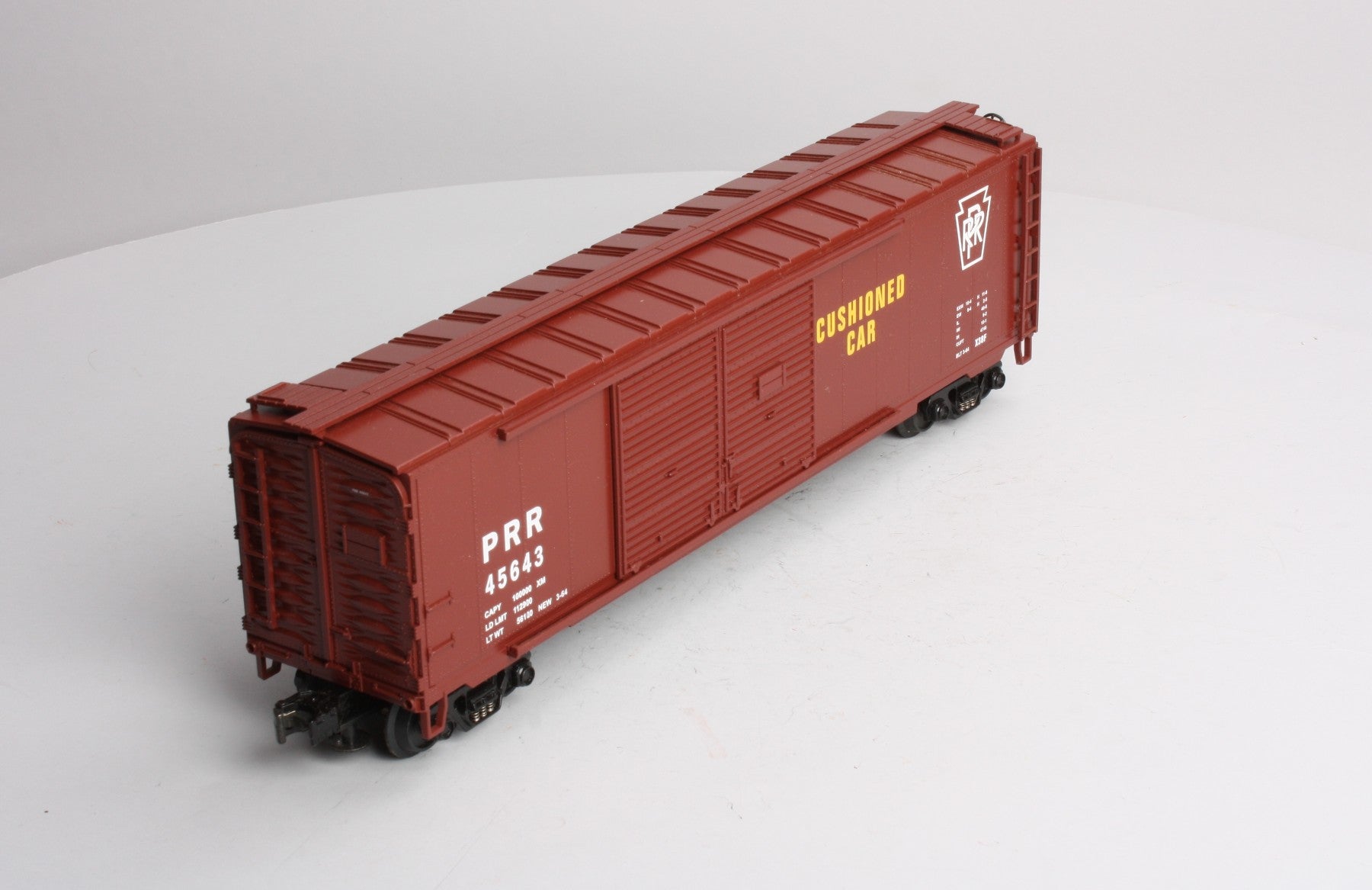 MTH 20-93016 O Gauge Pennsylvania 50' Double Door Boxcar #45643 LN/Box