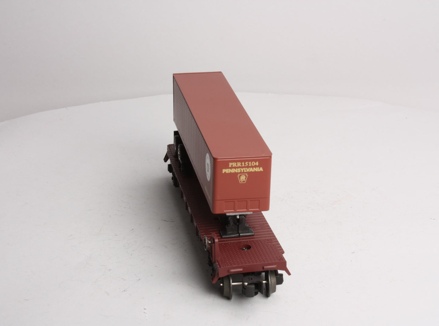 Lionel 6-26951 TTX Flatcar w/ PRR Trailer #475185 LN/Box