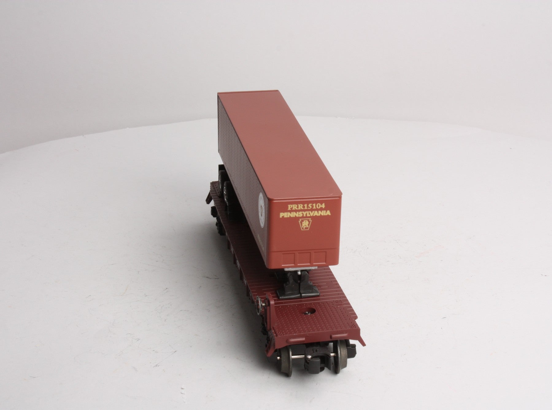 Lionel 6-26951 TTX Flatcar w/ PRR Trailer #475185 LN/Box