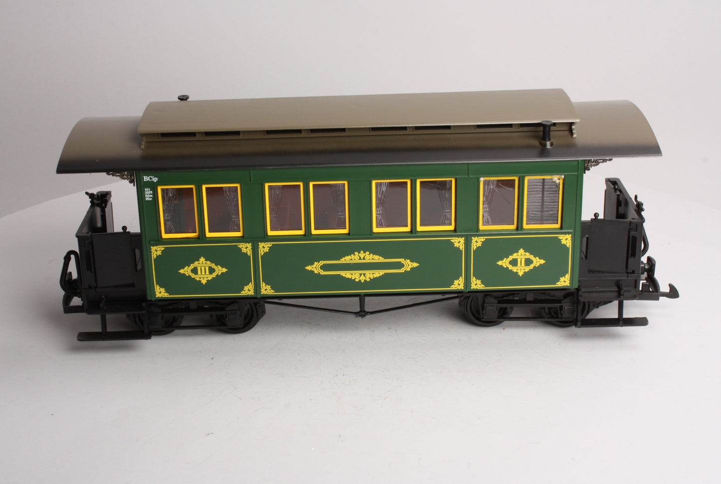 LGB 3060 G Scale Green 8-Wheel Passenger Car (No Lights) LN/Box