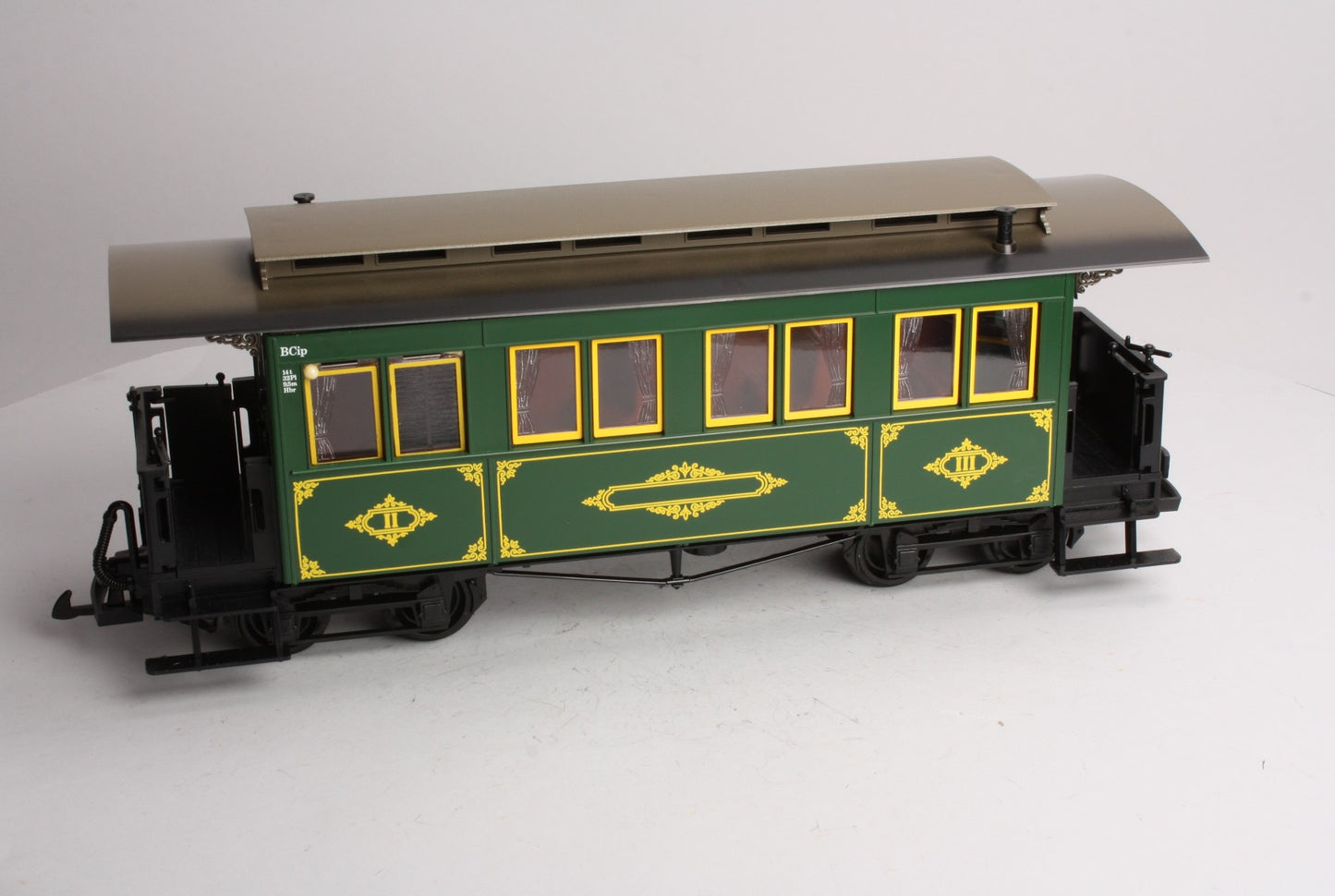 LGB 3060 G Scale Green 8-Wheel Passenger Car (No Lights) LN/Box