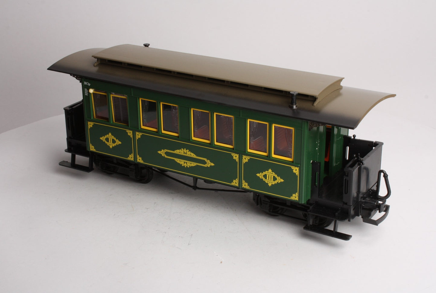 LGB 3060 G Scale Green 8-Wheel Passenger Car (No Lights) LN/Box