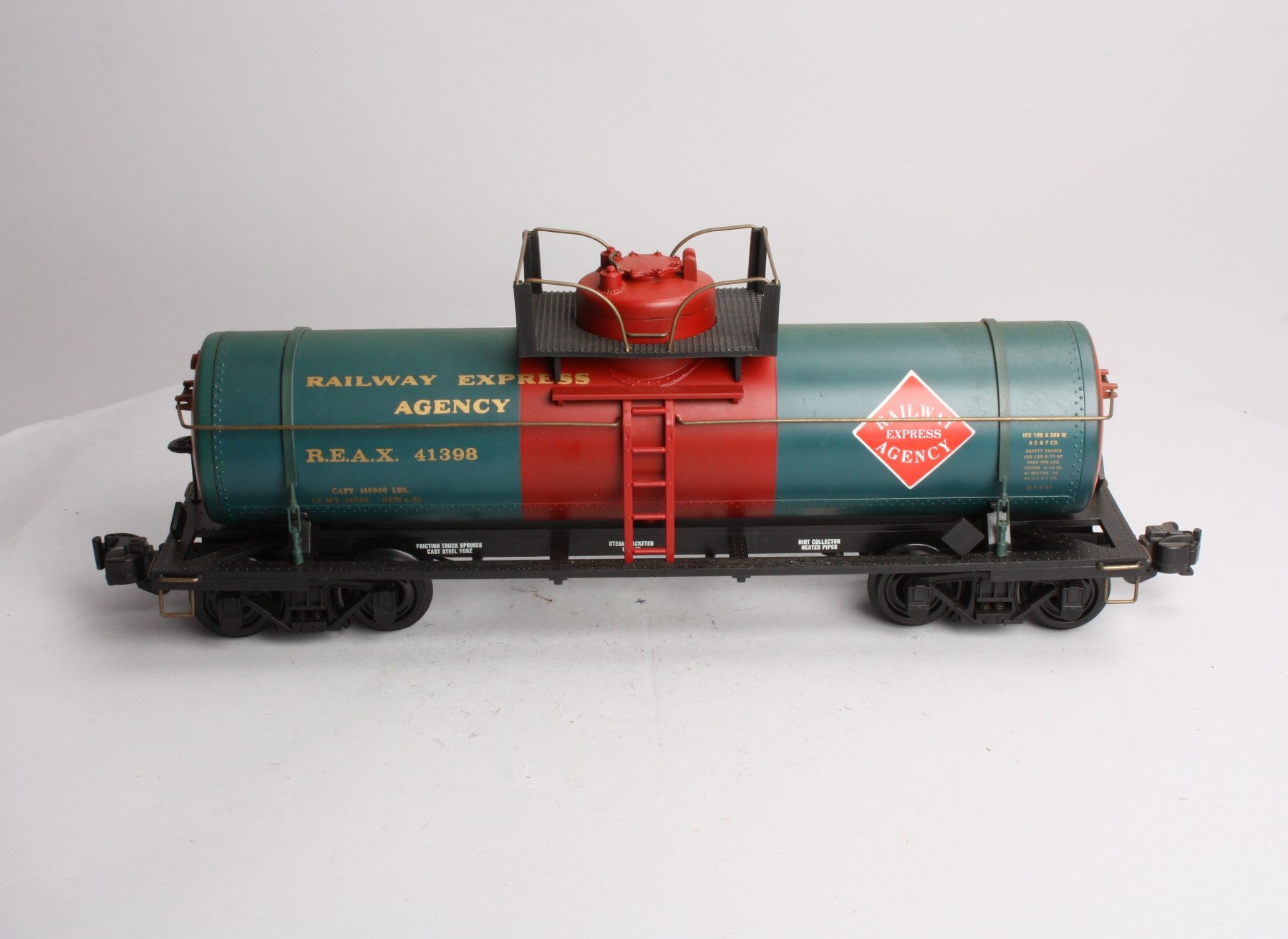 Aristo-Craft 41398 REA Single Dome Tank Car LN/Box