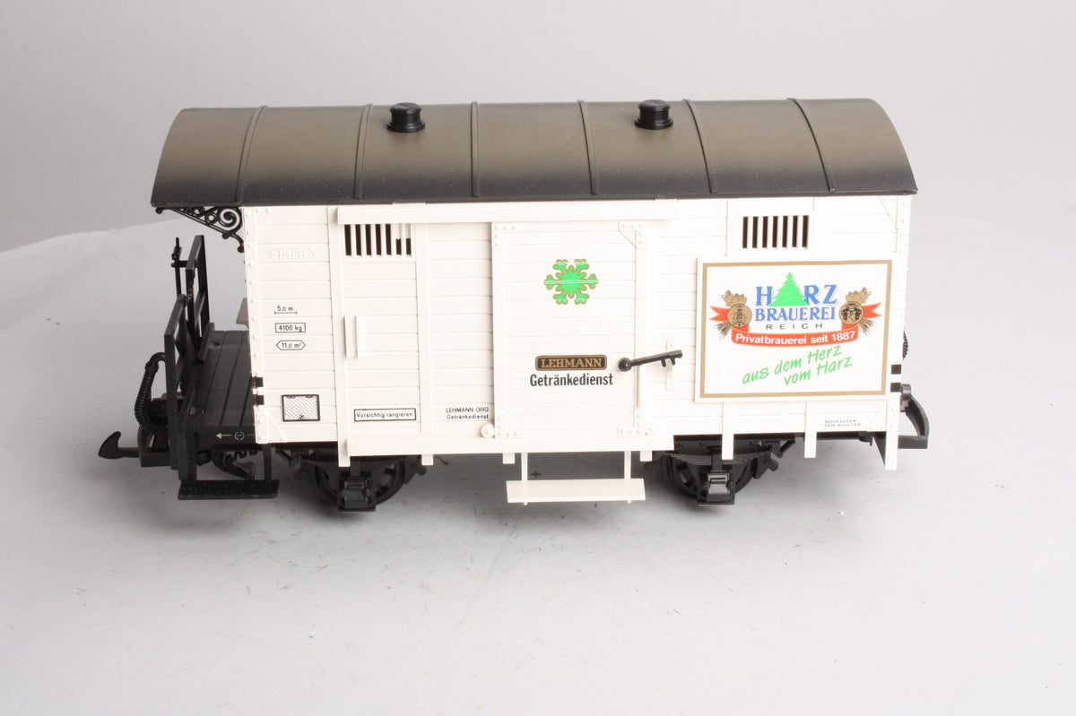 LGB 4031IS G Scale Harz Brauerei Boxcar - Plastic Wheels EX/Box