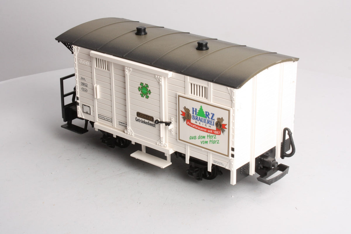 LGB 4031IS G Scale Harz Brauerei Boxcar - Plastic Wheels EX/Box
