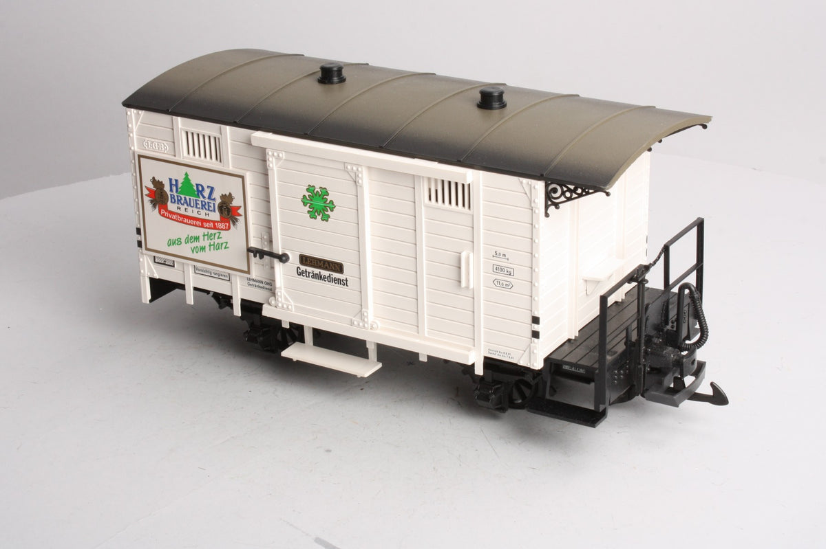LGB 4031IS G Scale Harz Brauerei Boxcar - Plastic Wheels EX/Box