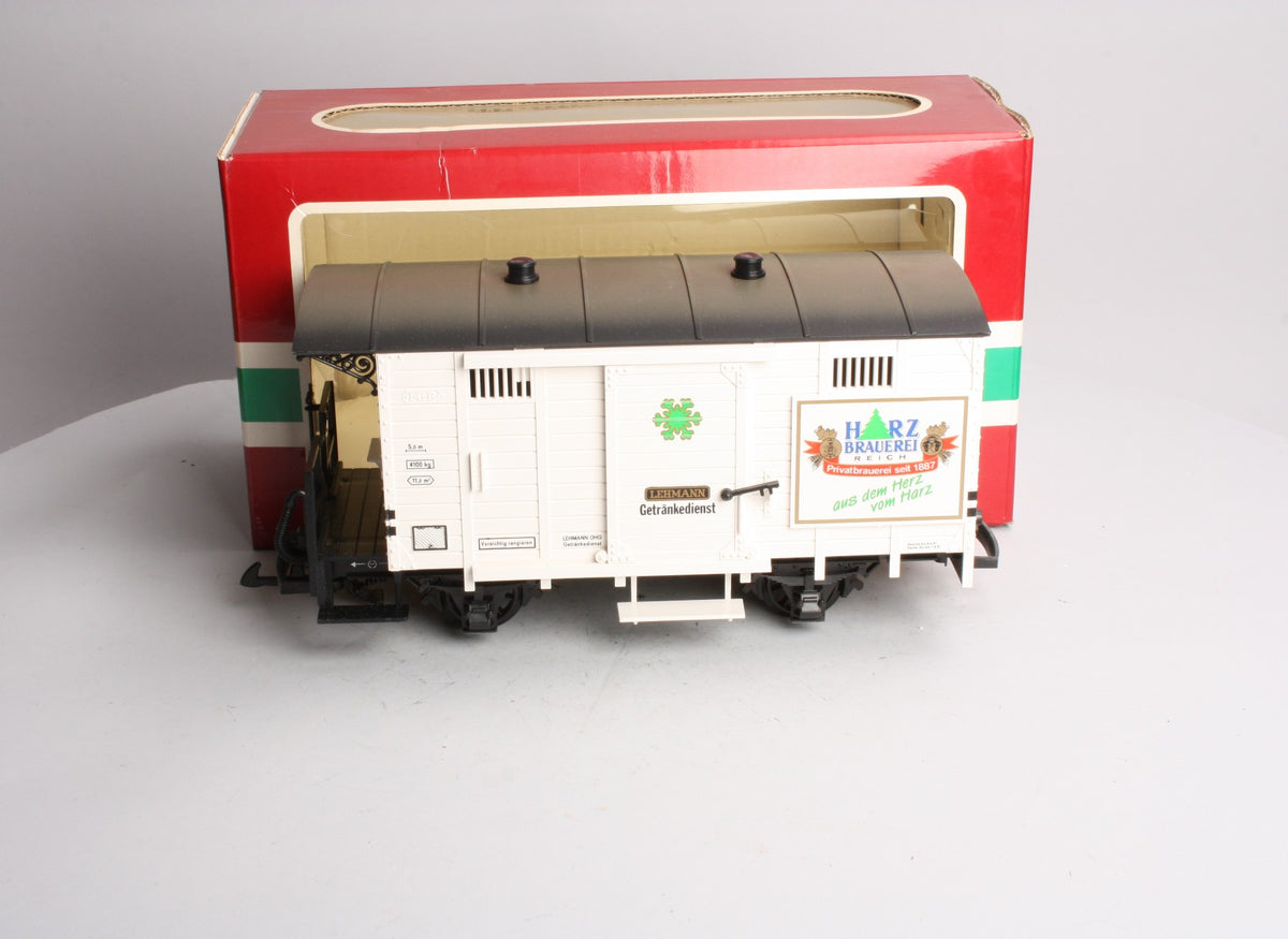 LGB 4031IS G Scale Harz Brauerei Boxcar - Plastic Wheels EX/Box