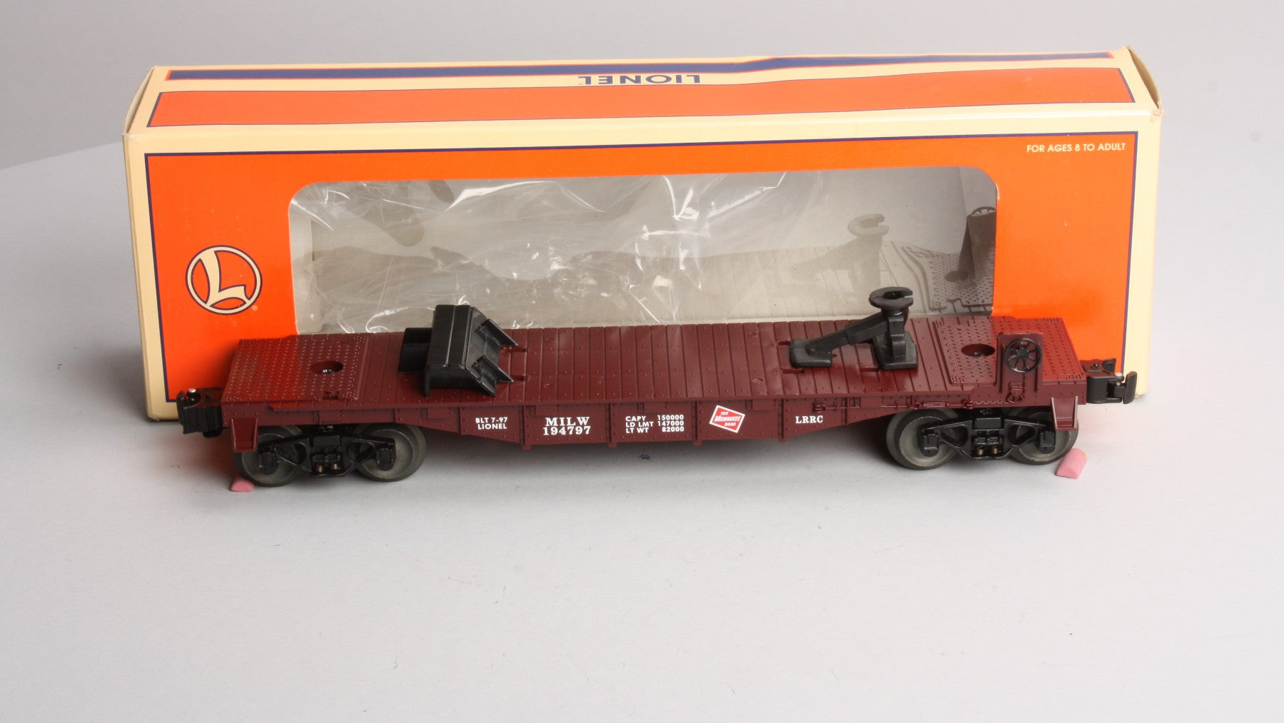 Lionel 6-52116 O 50th Anniversary Commemorative Flatcar #194797 LN/Box