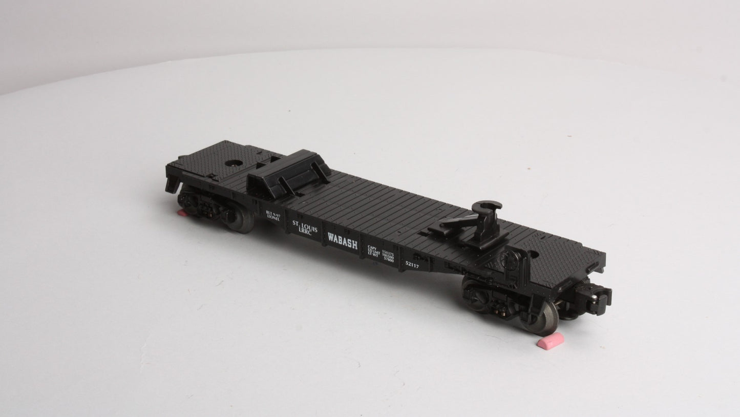 Lionel 6-52117 O Gauge St. Louis LRRC Wabash Flatcar LN/Box