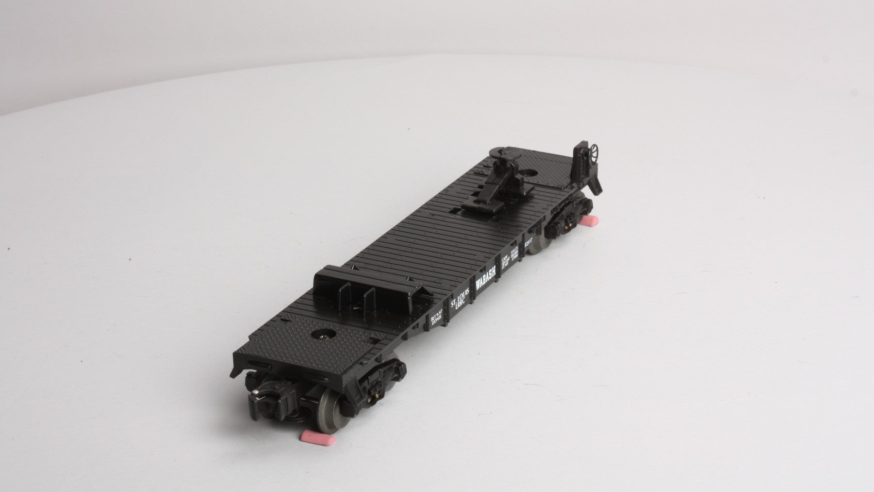 Lionel 6-52117 O Gauge St. Louis LRRC Wabash Flatcar LN/Box