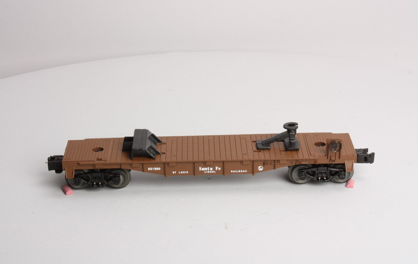 Lionel 6-52167 O Gauge 1999 LRRC Santa Fe Flatcar #831999 NIB