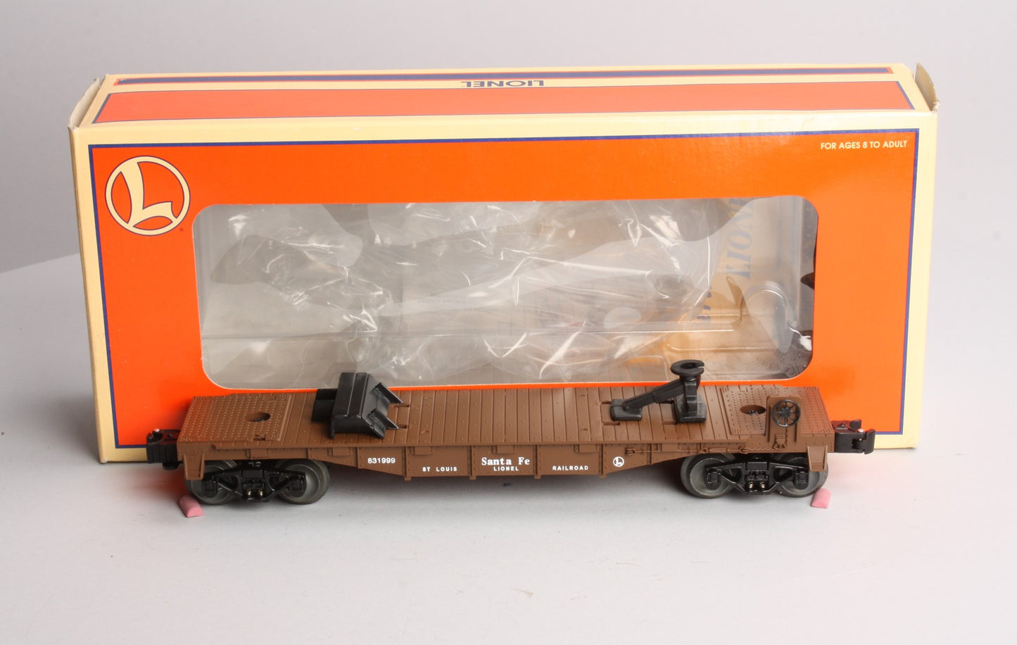Lionel 6-52167 O Gauge 1999 LRRC Santa Fe Flatcar #831999 NIB