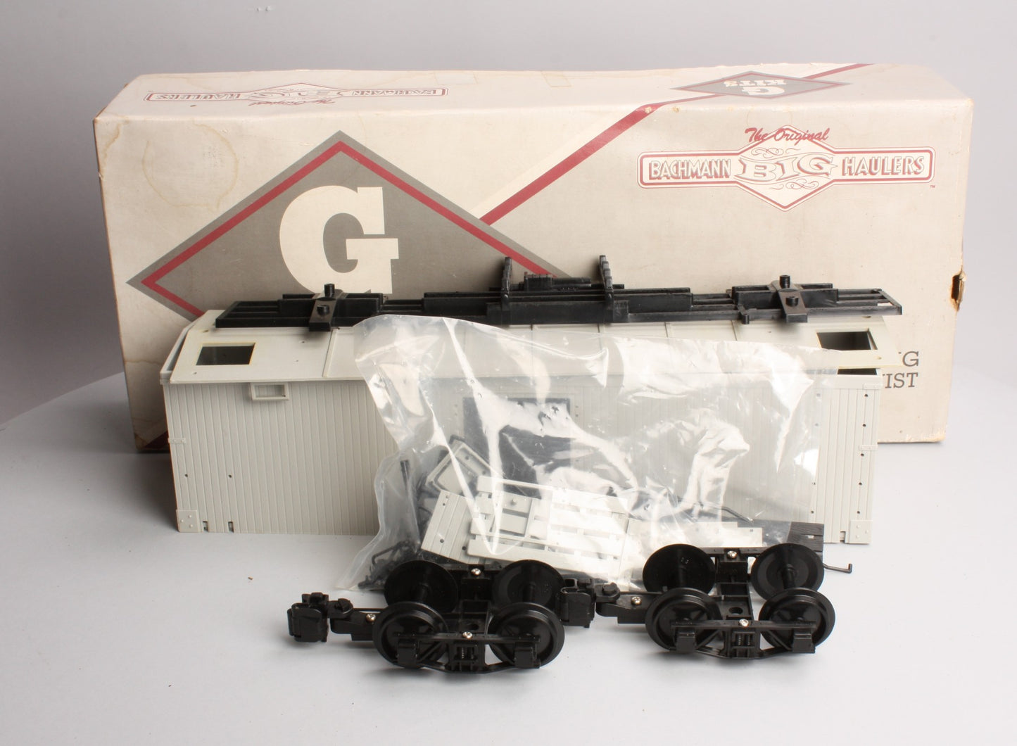 Bachmann 98902 G Scale Wooden Refrigeration Car Kit NIB