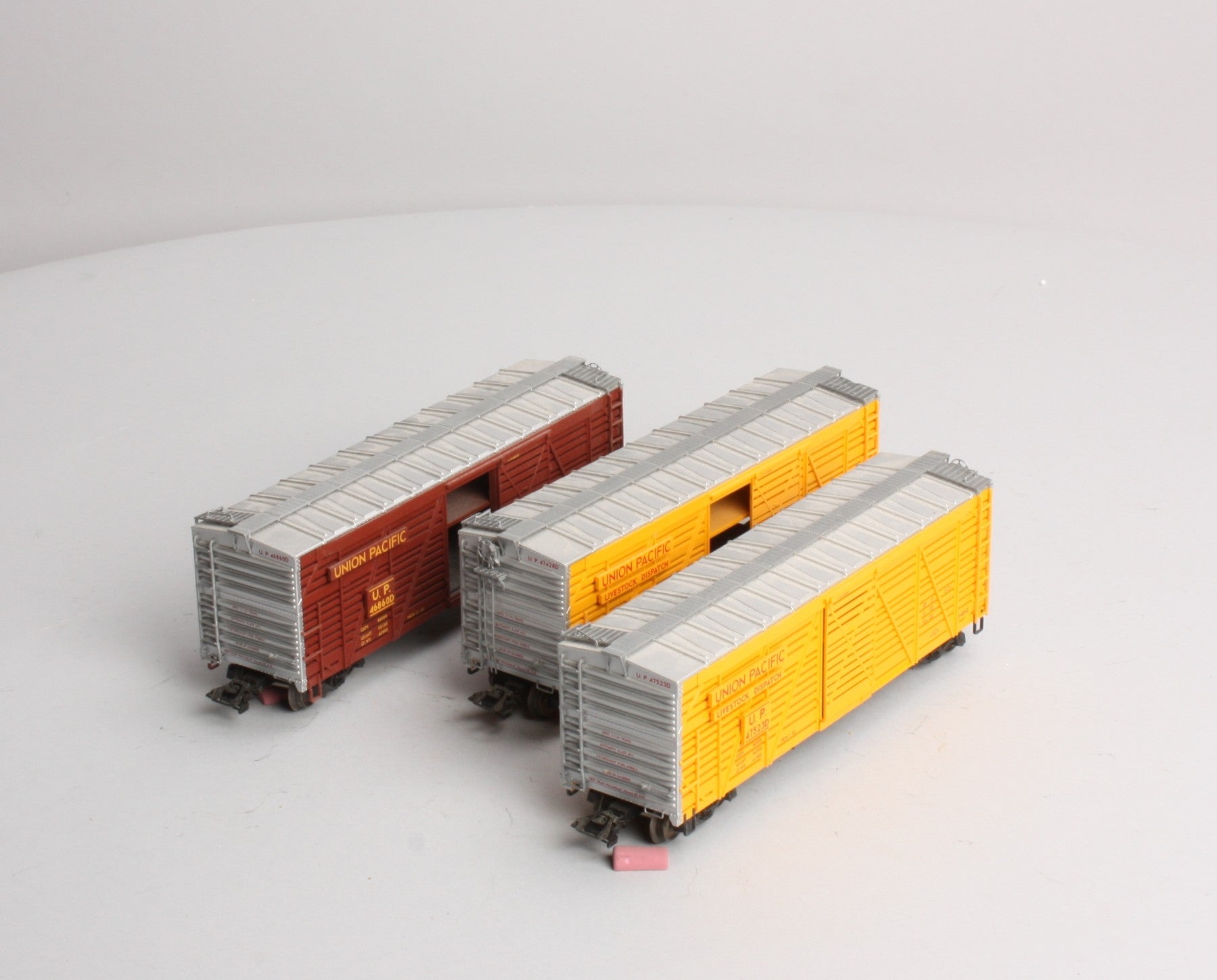 Marklin 45690 HO Scale Union Pacific Stock Car (Set of 3) LN/Box
