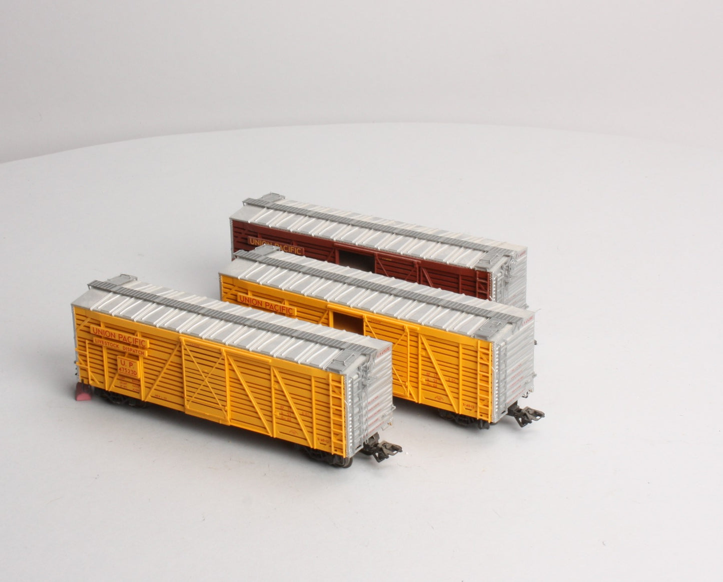 Marklin 45690 HO Scale Union Pacific Stock Car (Set of 3) LN/Box
