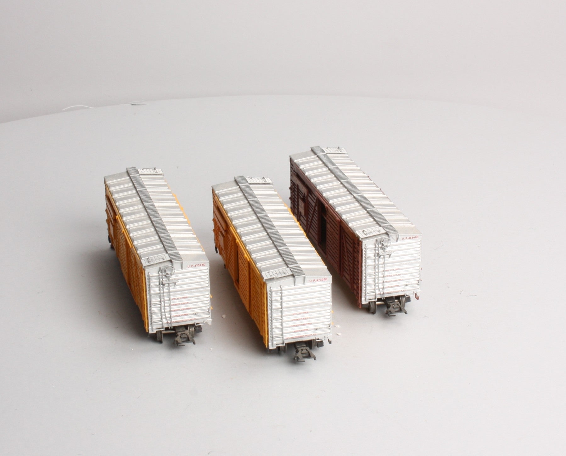 Marklin 45690 HO Scale Union Pacific Stock Car (Set of 3) LN/Box