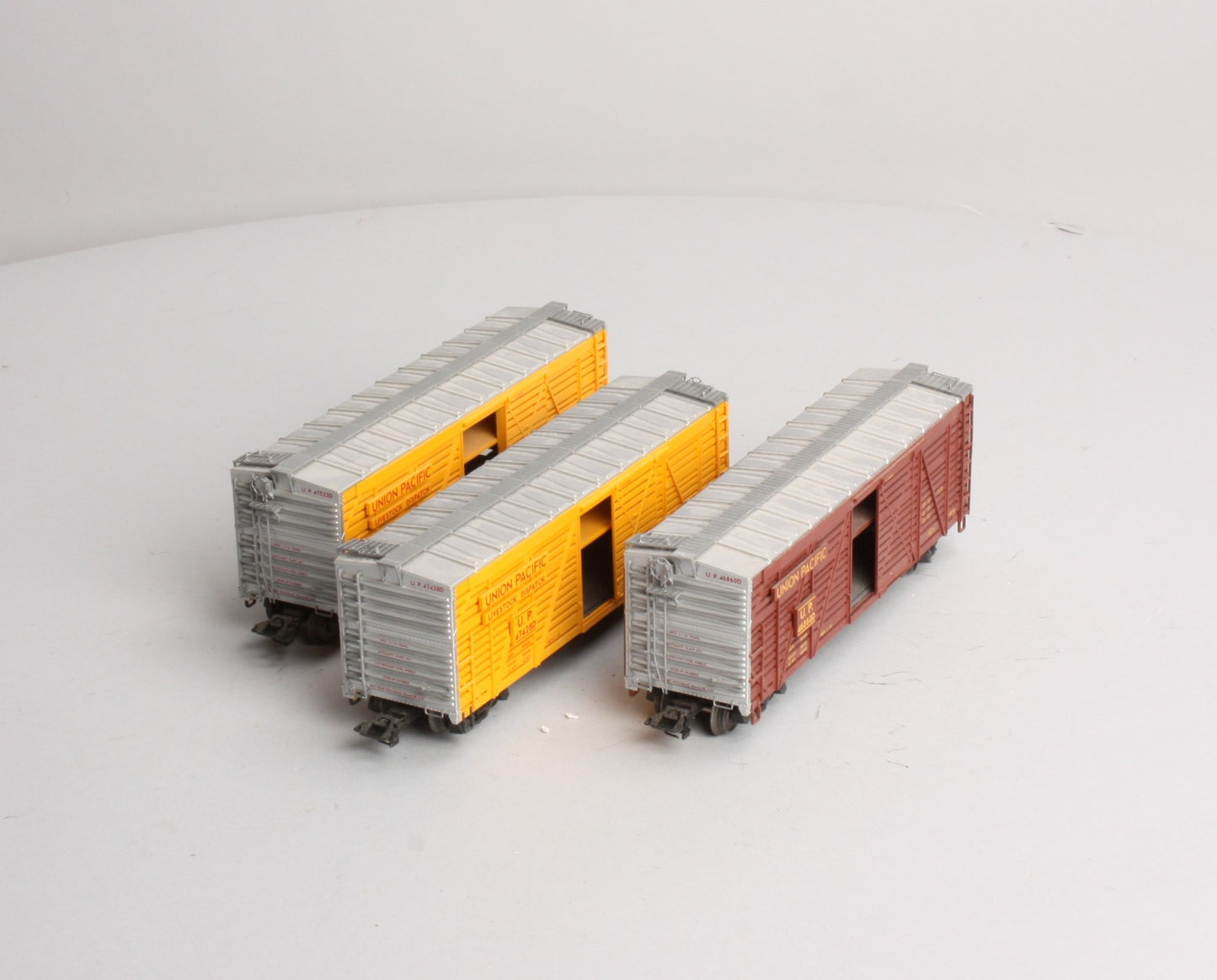 Marklin 45690 HO Scale Union Pacific Stock Car (Set of 3) LN/Box