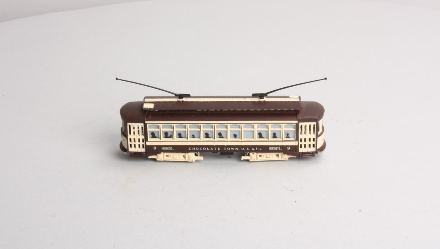 Bachmann 61039 HO Motorized Hershey Brill Trolley Car #9 LN/Box