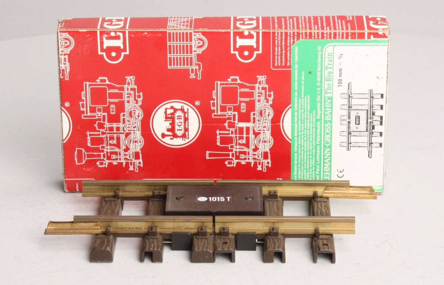 LGB 1015T G Scale Insulated Track Section EX/Box