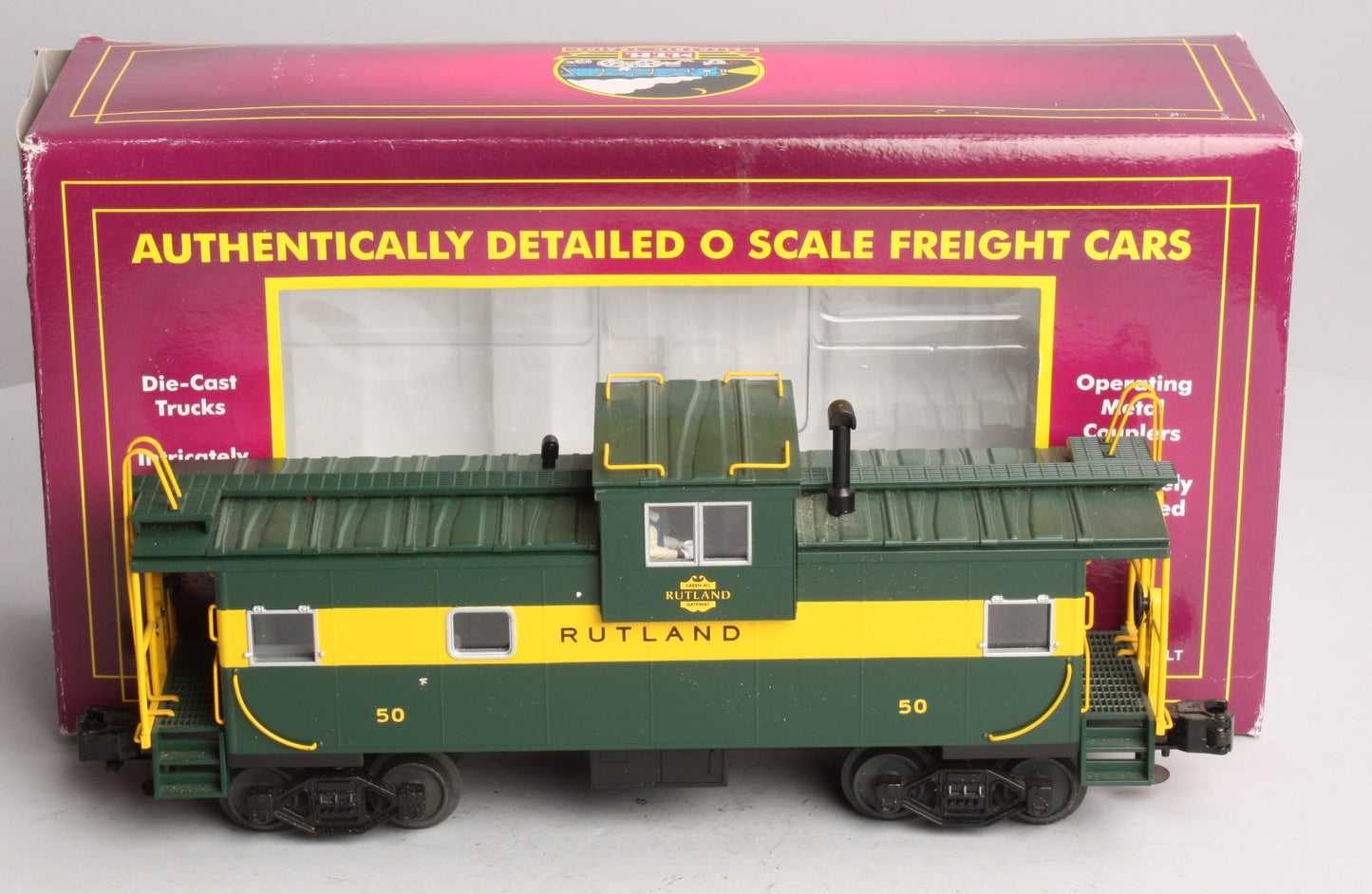 MTH 20-91080 O Scale Rutland Caboose #50 LN/Box