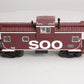 MTH 20-91089 O Gauge SOO Line Caboose #115 LN/Box