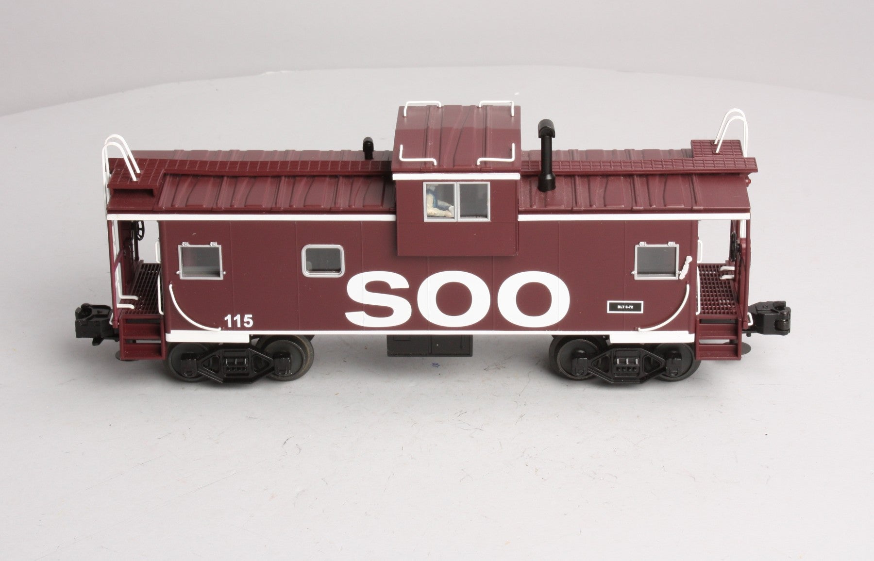 MTH 20-91089 O Gauge SOO Line Caboose #115 LN/Box