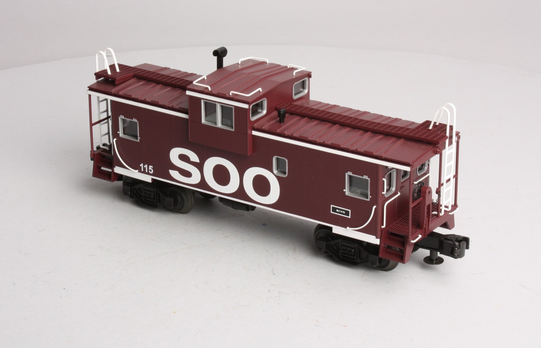 MTH 20-91089 O Gauge SOO Line Caboose #115 LN/Box