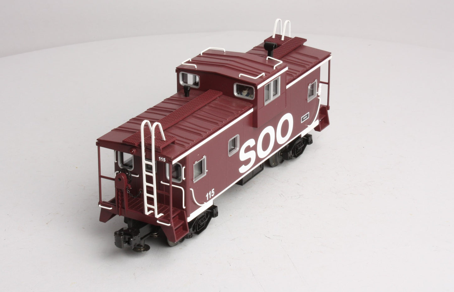 MTH 20-91089 O Gauge SOO Line Caboose #115 LN/Box
