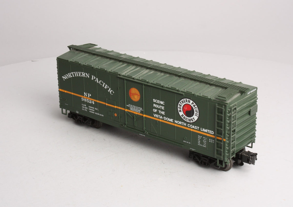 Atlas 0528-2 Northern Pacific 40' Plug Door Boxcar #98524 - 3 Rail LN/Box