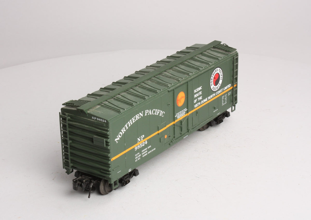 Atlas 0528-2 Northern Pacific 40' Plug Door Boxcar #98524 - 3 Rail LN/Box