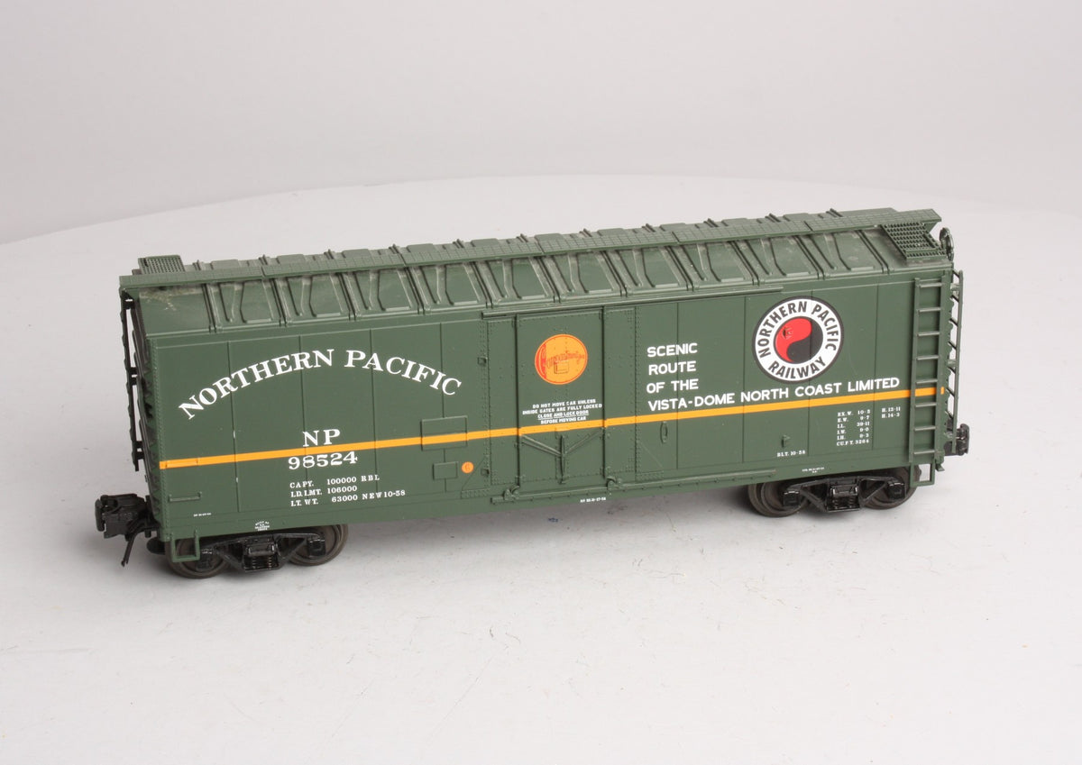 Atlas 0528-2 Northern Pacific 40' Plug Door Boxcar #98524 - 3 Rail LN/Box