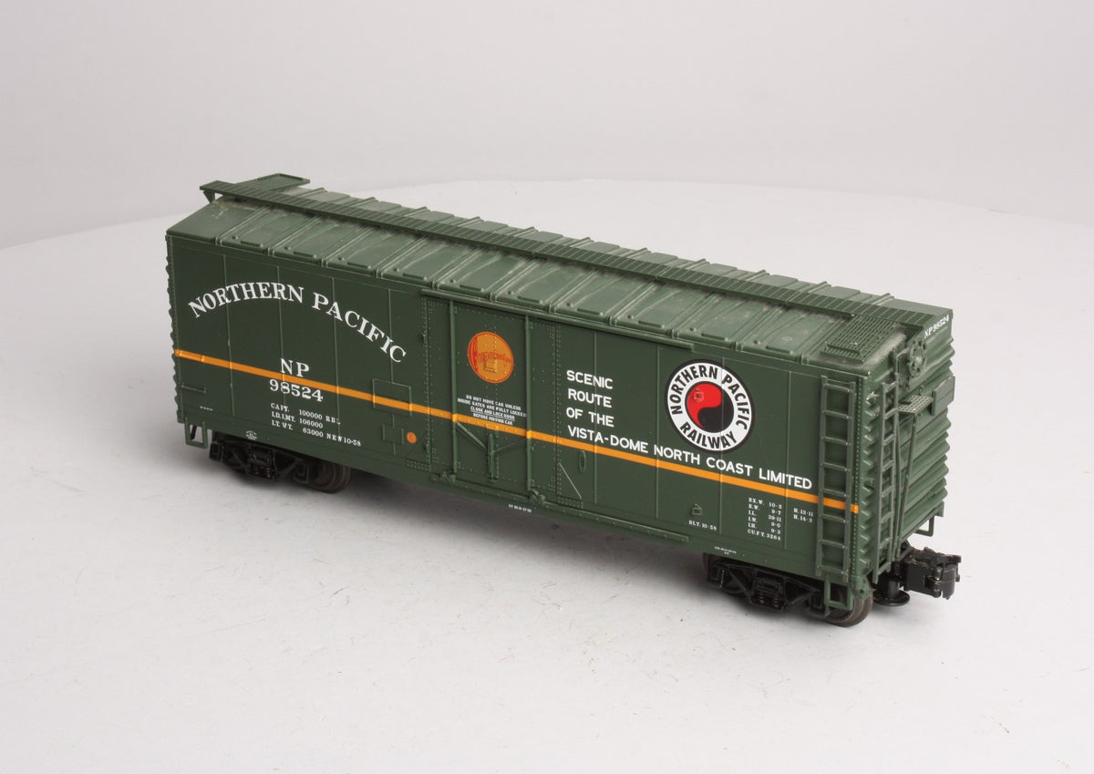 Atlas 0528-2 Northern Pacific 40' Plug Door Boxcar #98524 - 3 Rail LN/Box