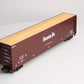 MTH 20-97503 O Santa Fe Wood Chip Hopper w/ Load #16573 NIB