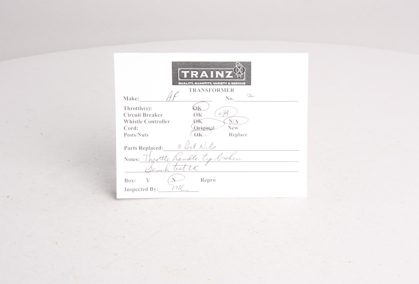 American Flyer 2 Vintage S 75 Watt Train Transformer