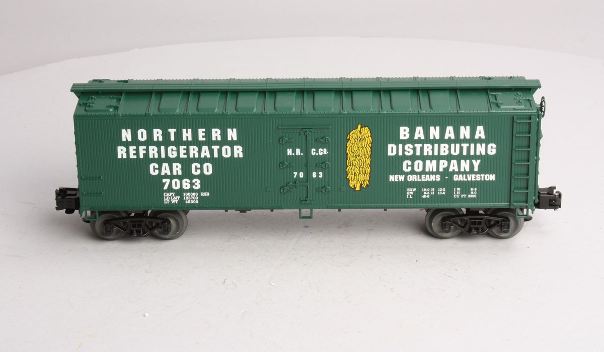 Crown R-3004 O Gauge Northern Refrigerator Transit Car #7063 LN/Box