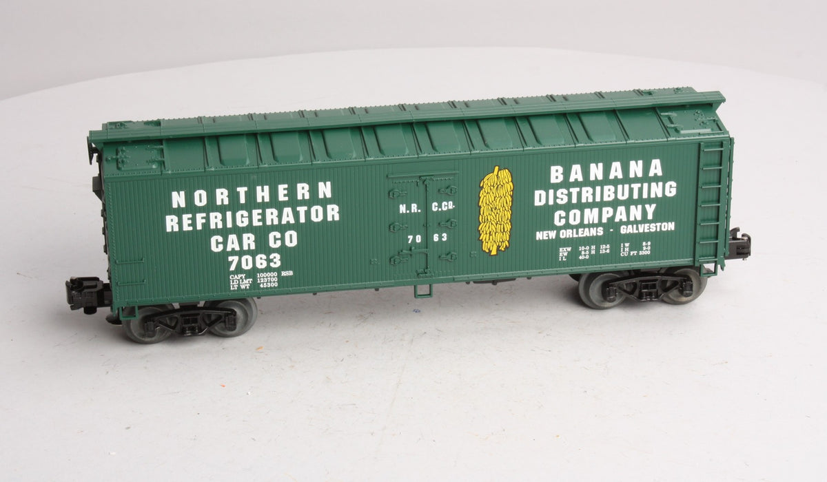 Crown R-3004 O Gauge Northern Refrigerator Transit Car #7063 LN/Box