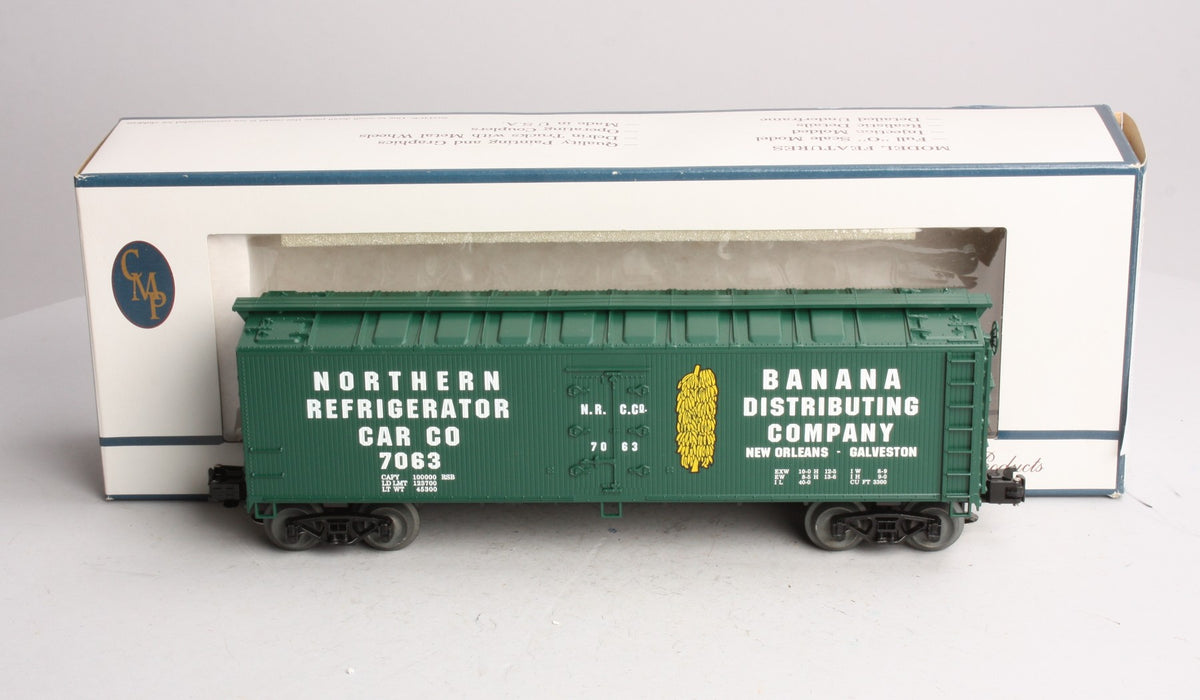Crown R-3004 O Gauge Northern Refrigerator Transit Car #7063 LN/Box