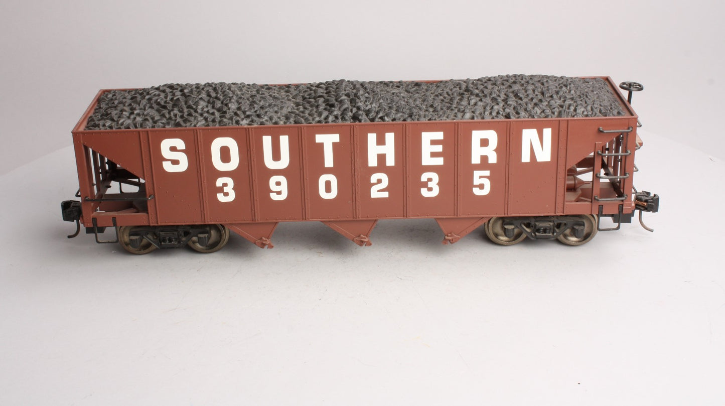 Bachmann 98204 G Southern 3 Bay Hopper with Coal Load #390235 (Metal Wheels)