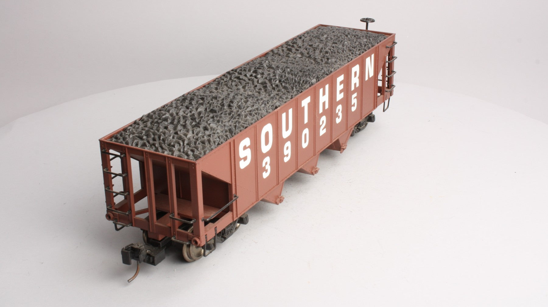 Bachmann 98204 G Southern 3 Bay Hopper with Coal Load #390235 (Metal Wheels)