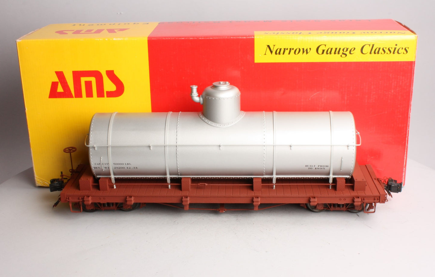 AMS AM31-401 G Scale Conoco Tank Car LN/Box
