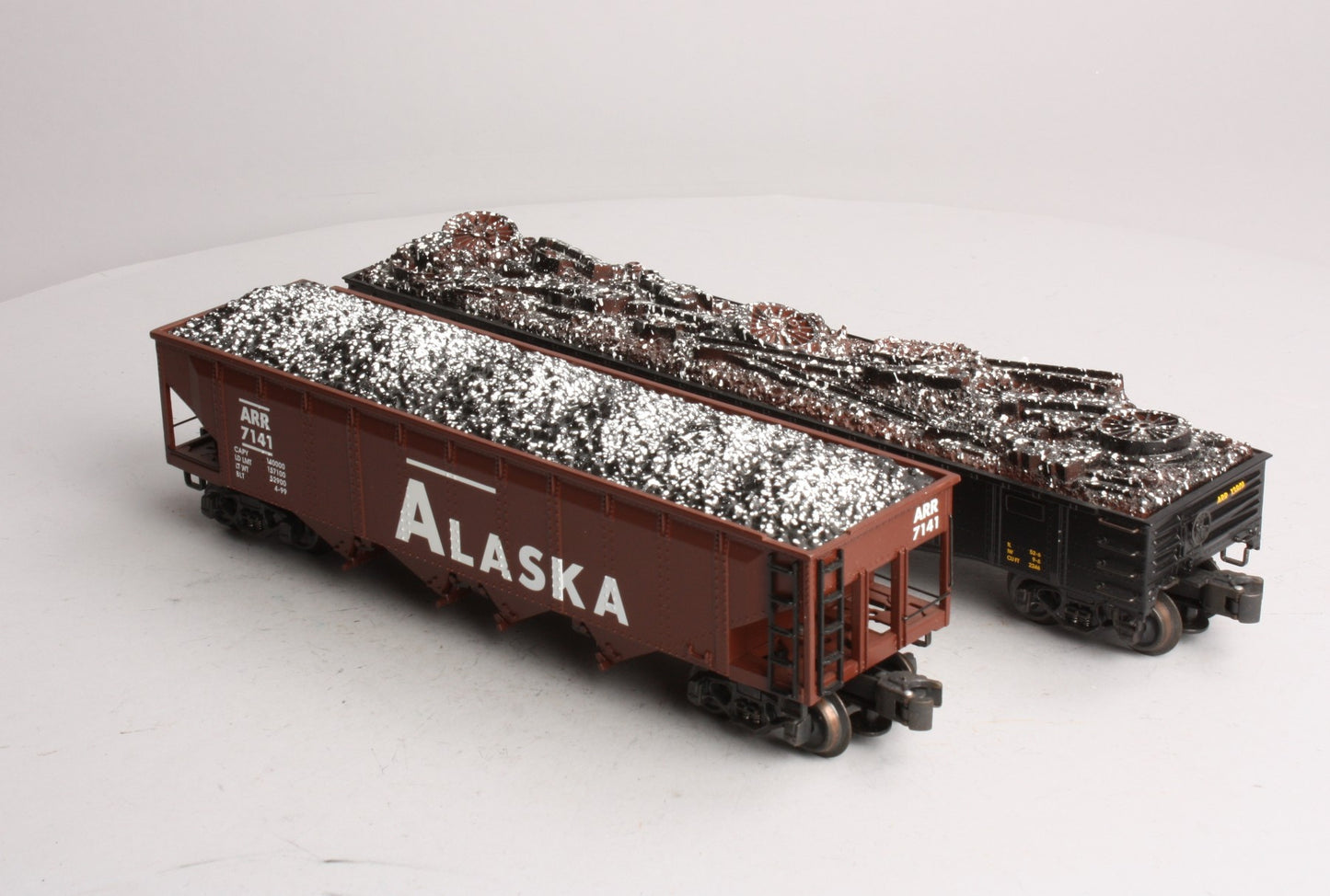 K-Line K623-1011A Alaska Gondola/Hopper Cars (Set of 2) MT/Box