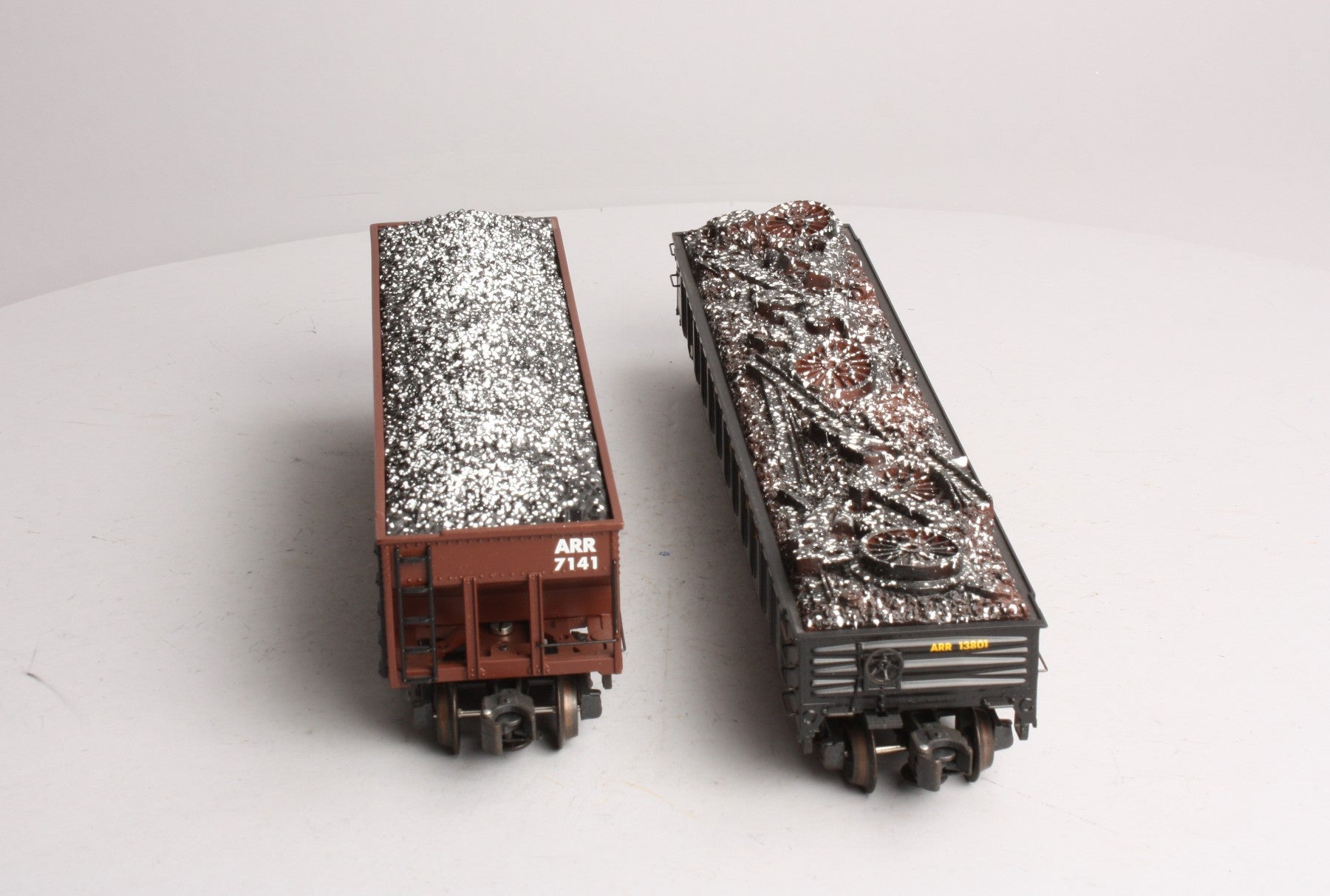 K-Line K623-1011A Alaska Gondola/Hopper Cars (Set of 2) MT/Box