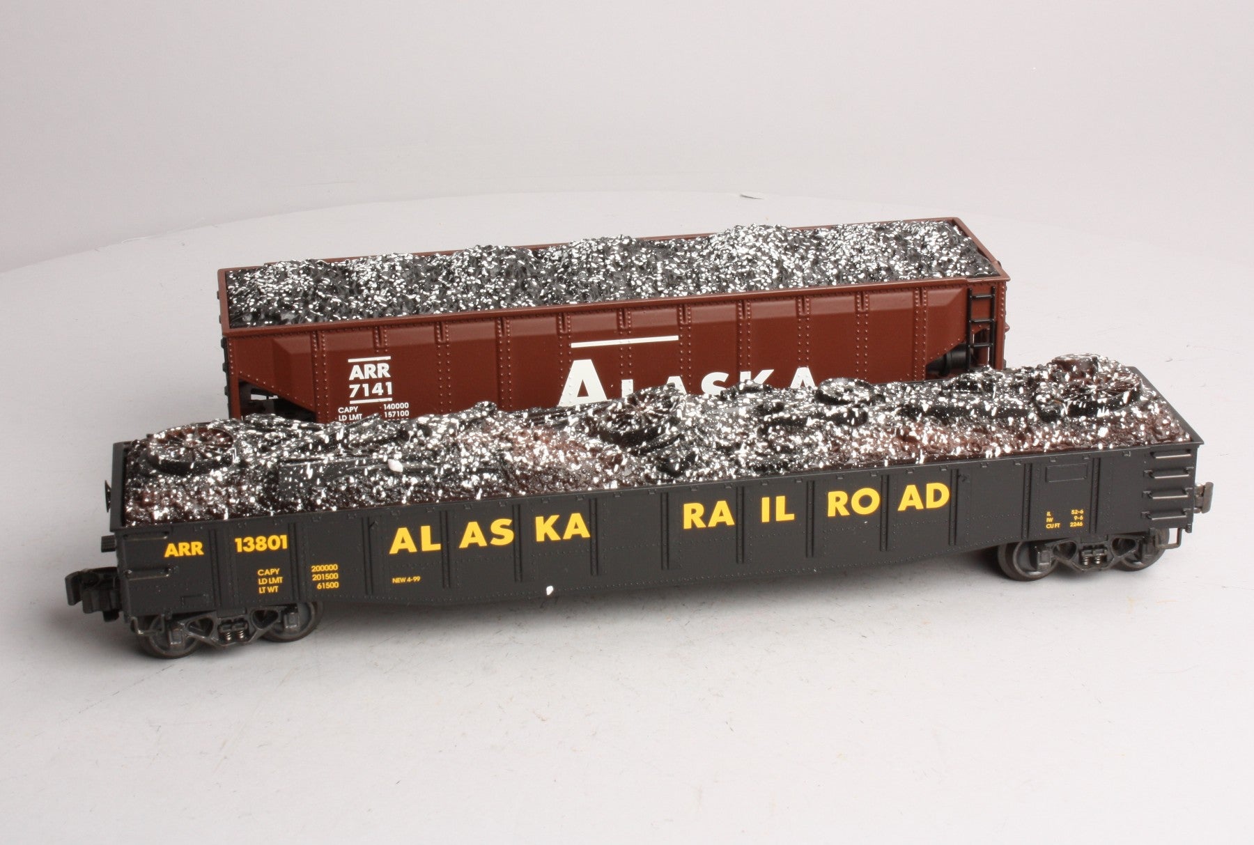 K-Line K623-1011A Alaska Gondola/Hopper Cars (Set of 2) MT/Box