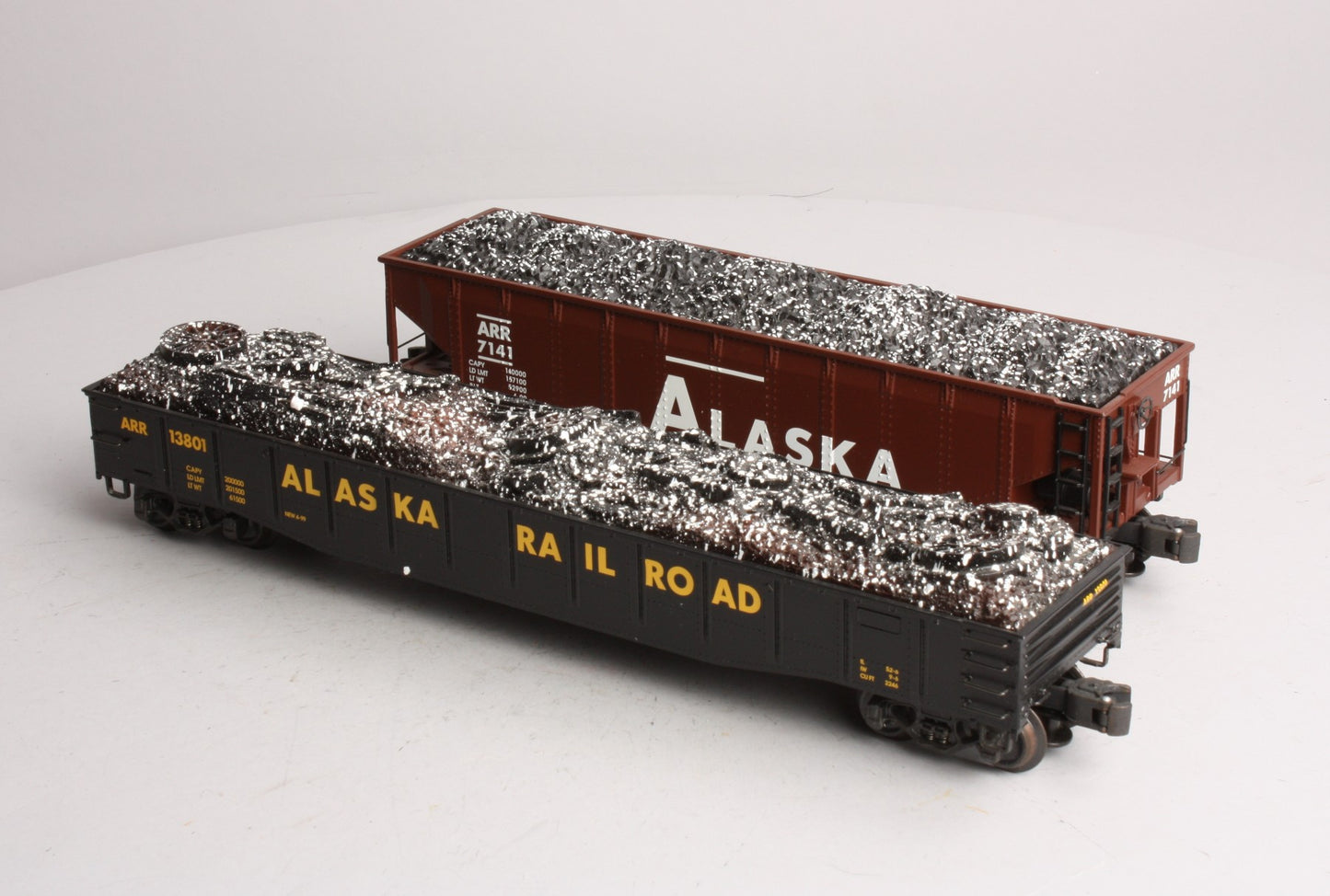 K-Line K623-1011A Alaska Gondola/Hopper Cars (Set of 2) MT/Box